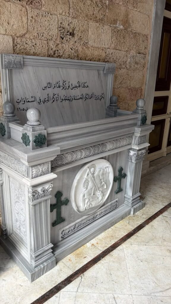 تحفة رخامية فنية – خضر فوزي أنسطاس (Nastas Studio – بيت جالا)